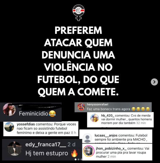 Coletivo Coralinas misoginia